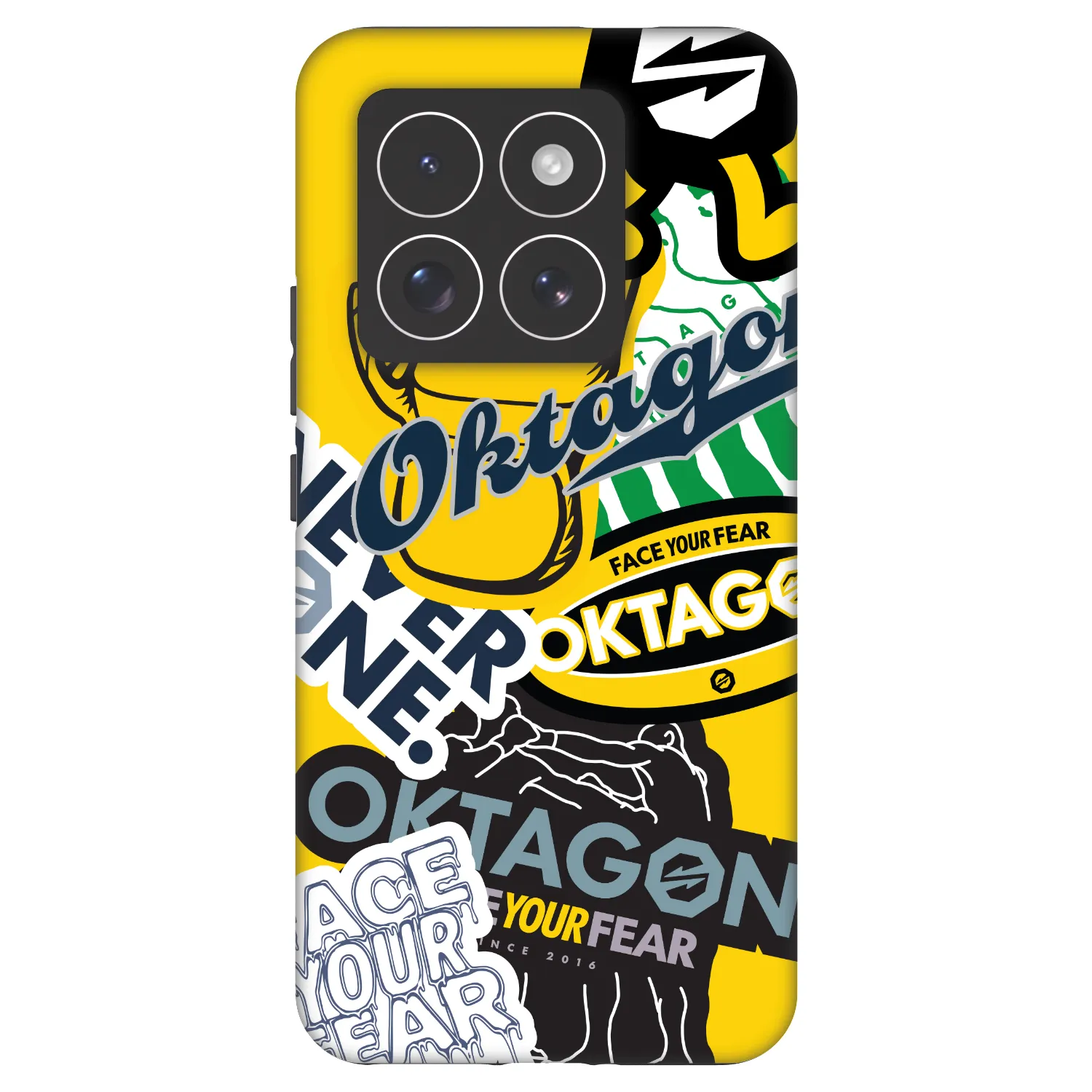 Picasee Fashion Case za Xiaomi 14 Pro - OKTAGON - Logo Archive
