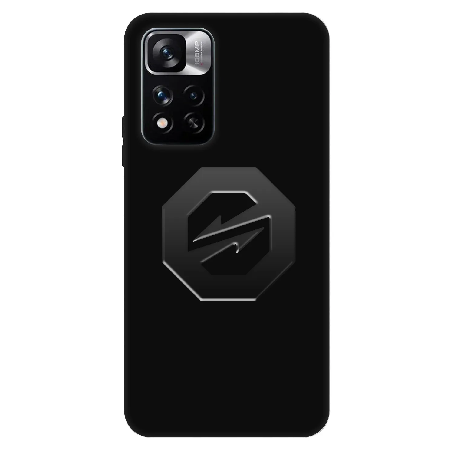 Picasee Fashion Case za Xiaomi Redmi Note 11 Pro 5G - OKTAGON - Stealth Logo