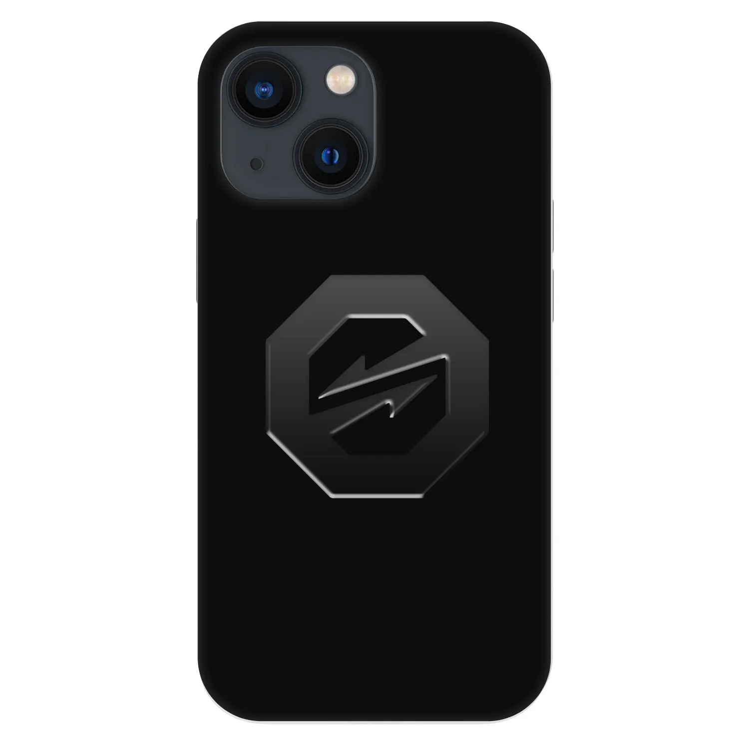 Picasee Fashion Case za Apple iPhone 13 mini - OKTAGON - Stealth Logo