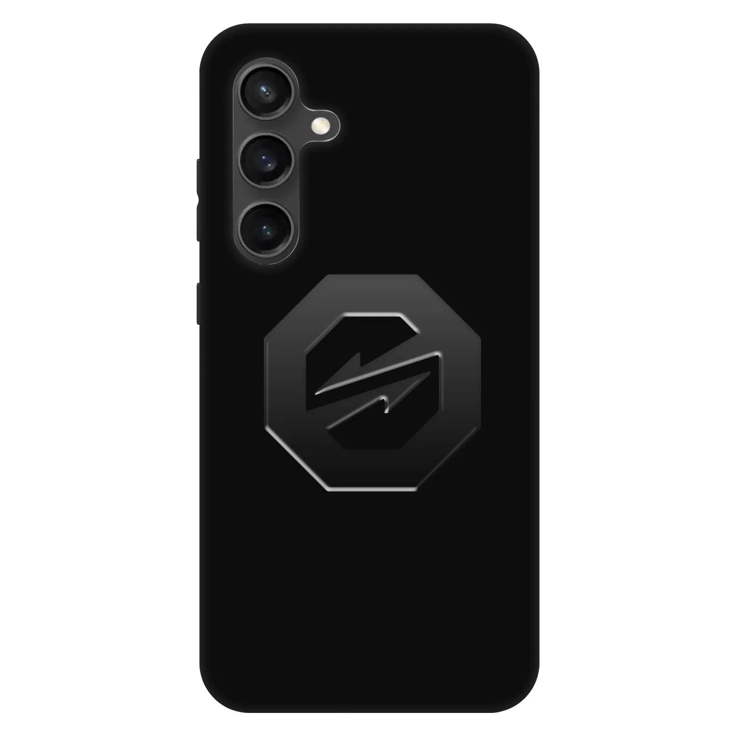 Picasee Fashion Case za Samsung Galaxy S24 FE S721B - OKTAGON - Stealth Logo