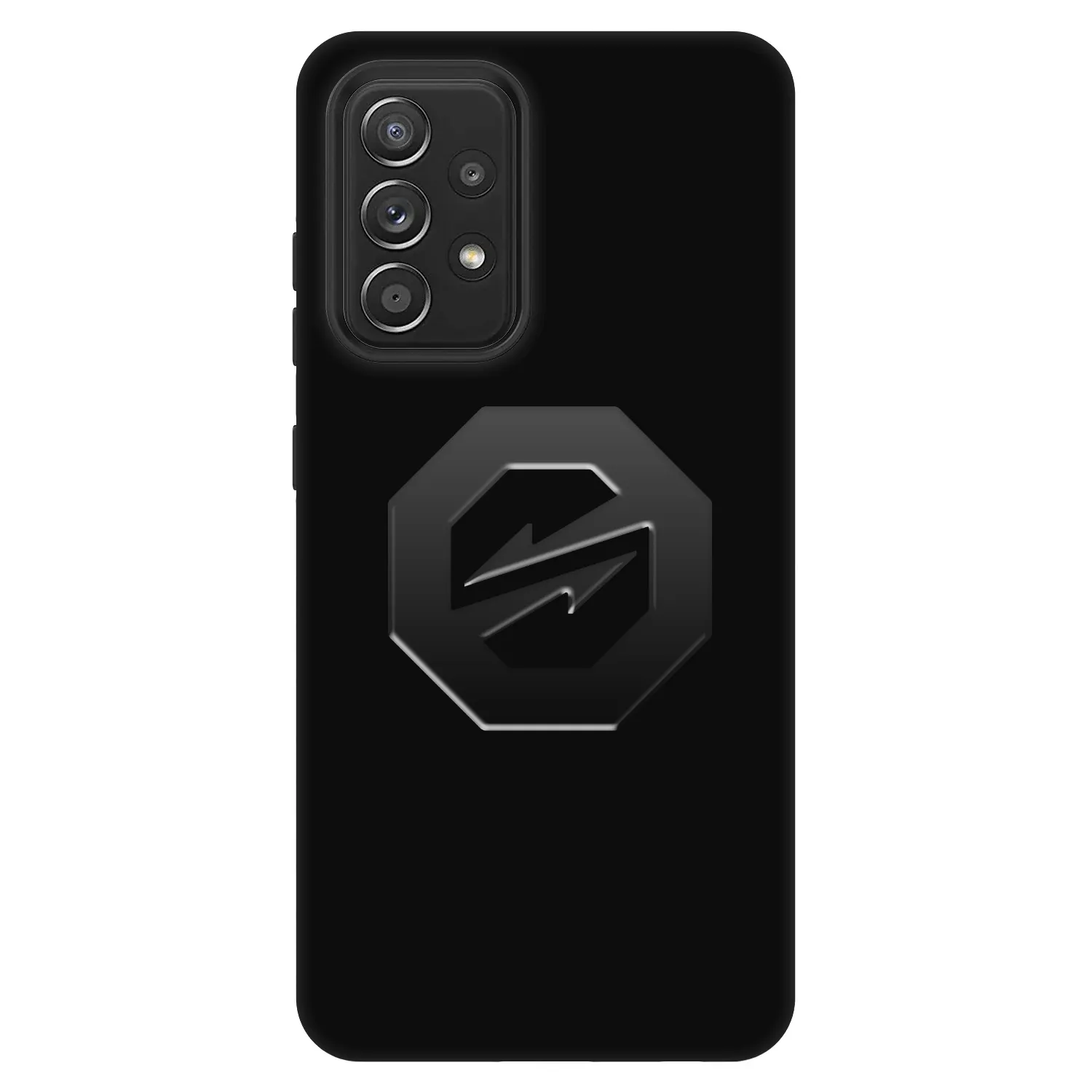 Picasee Fashion Case za Samsung Galaxy A52 5G A525F - OKTAGON - Stealth Logo