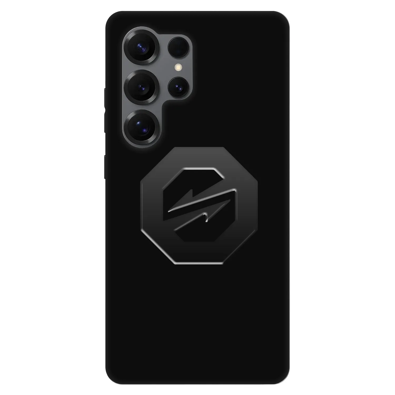 Picasee Fashion Case PowerShare pro Samsung Galaxy S25 Ultra 5G - OKTAGON - Stealth Logo