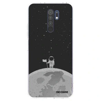 Picasee silikonski prozorni ovitek za Xiaomi Redmi 9 - Astronaut