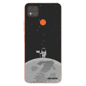 Picasee silikonski prozorni ovitek za Xiaomi Redmi 9C - Astronaut