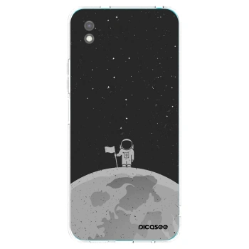 Picasee silikonski črni ovitek za Xiaomi Redmi 9A - Astronaut