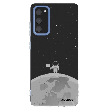 Picasee silikonski prozorni ovitek za Samsung Galaxy S20 FE - Astronaut