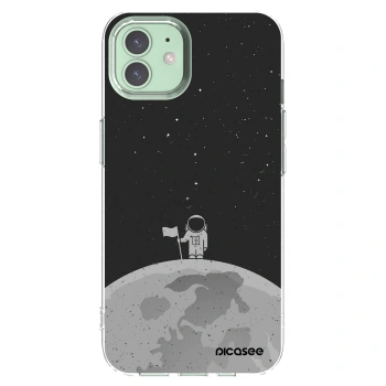 Picasee silikonski prozorni ovitek za Apple iPhone 12 Pro - Astronaut