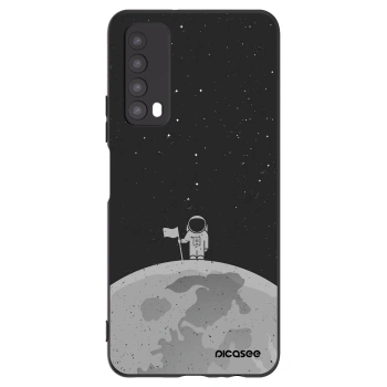 Picasee silikonski črni ovitek za Huawei P Smart 2021 - Astronaut