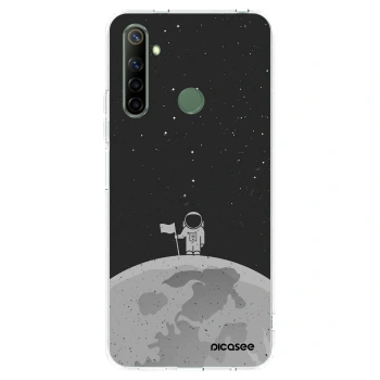 Picasee silikonski prozorni ovitek za Realme 6i - Astronaut
