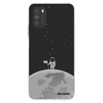 Picasee silikonski prozorni ovitek za Xiaomi Poco M3 - Astronaut