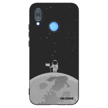 Picasee silikonski črni ovitek za Huawei P20 Lite - Astronaut