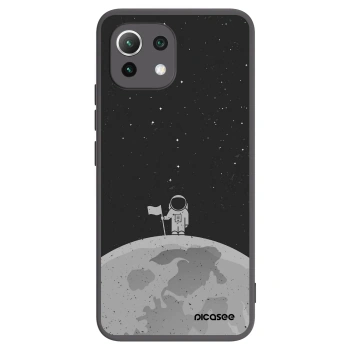 Picasee silikonski črni ovitek za Xiaomi Mi 11 Lite - Astronaut