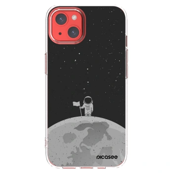 Picasee silikonski prozorni ovitek za Apple iPhone 13 - Astronaut