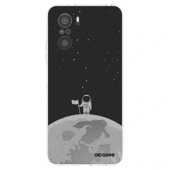 Picasee silikonski prozorni ovitek za Xiaomi Poco F3 - Astronaut
