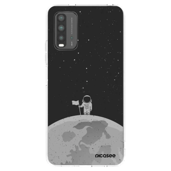 Picasee silikonski prozorni ovitek za Xiaomi Redmi 9T - Astronaut