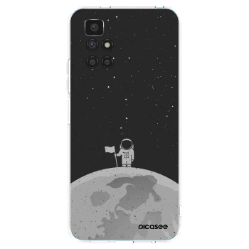 Picasee silikonski prozorni ovitek za Xiaomi Redmi 10 - Astronaut