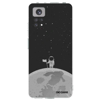 Picasee silikonski prozorni ovitek za Xiaomi Redmi Note 11S 4G - Astronaut