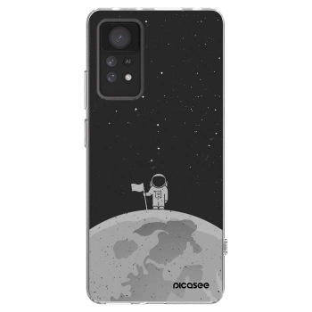 Picasee silikonski prozorni ovitek za Xiaomi Redmi Note 11 Pro 5G - Astronaut