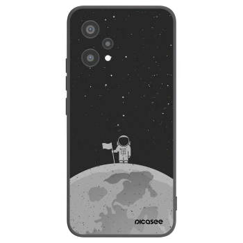 Picasee silikonski črni ovitek za Realme 9 Pro 5G - Astronaut