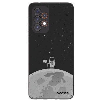 Picasee silikonski črni ovitek za Samsung Galaxy A33 5G A336 - Astronaut