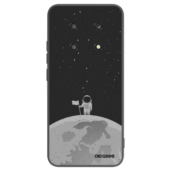 Picasee silikonski črni ovitek za Honor Magic4 Lite 5G - Astronaut