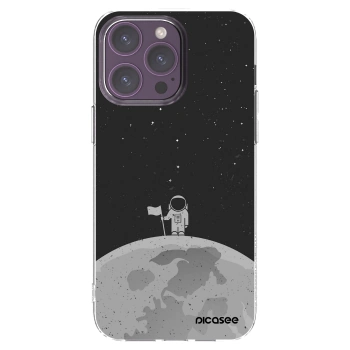 Picasee silikonski prozorni ovitek za Apple iPhone 14 Pro Max - Astronaut