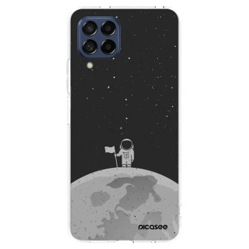 Picasee silikonski prozorni ovitek za Samsung Galaxy M53 5G - Astronaut