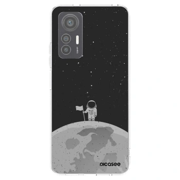 Picasee silikonski prozorni ovitek za Xiaomi 12 Lite - Astronaut