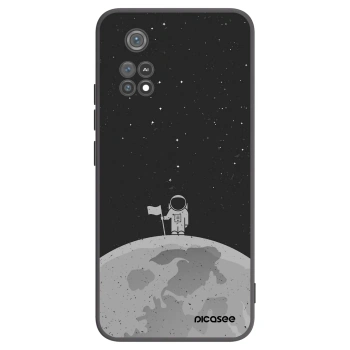 Picasee silikonski črni ovitek za Xiaomi Poco M4 Pro - Astronaut