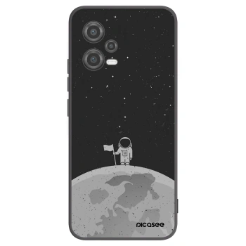 Picasee silikonski črni ovitek za Xiaomi Poco X5 - Astronaut