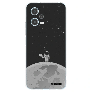 Picasee silikonski prozorni ovitek za Xiaomi Redmi Note 12 5G - Astronaut