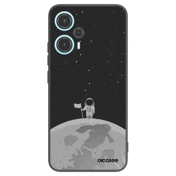 Picasee silikonski črni ovitek za Xiaomi Poco F5 - Astronaut