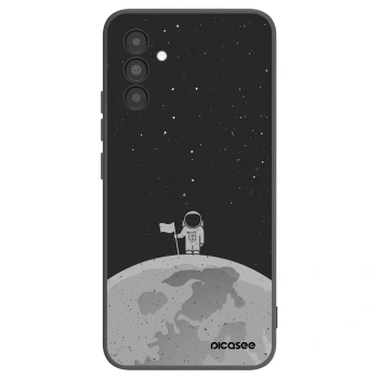 Picasee silikonski črni ovitek za Samsung Galaxy A04s A047F - Astronaut