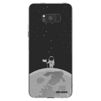 Picasee silikonski prozorni ovitek za Samsung Galaxy S8 G950F - Astronaut