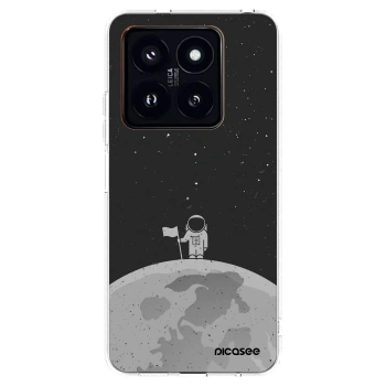 Picasee silikonski prozorni ovitek za Xiaomi 14 Pro - Astronaut