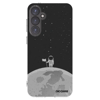 Picasee silikonski prozorni ovitek za Samsung Galaxy S23 FE S711B - Astronaut