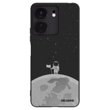 Picasee silikonski črni ovitek za Xiaomi Redmi 13C 4G - Astronaut