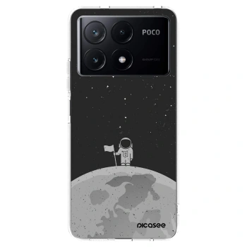 Picasee silikonski prozorni ovitek za Xiaomi Poco X6 Pro - Astronaut