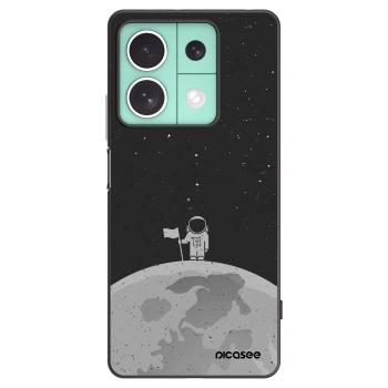 Picasee silikonski črni ovitek za Xiaomi Redmi Note 13 5G - Astronaut
