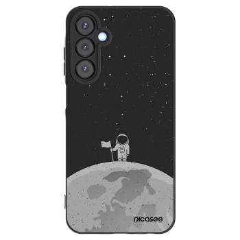 Picasee silikonski črni ovitek za Samsung Galaxy A25 A256B 5G - Astronaut