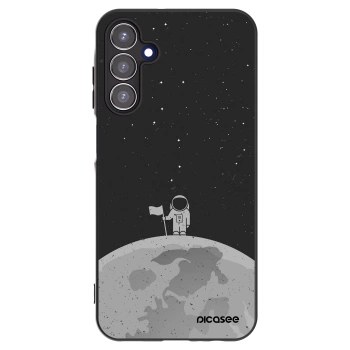 Picasee silikonski črni ovitek za Samsung Galaxy A15 A156B 5G - Astronaut