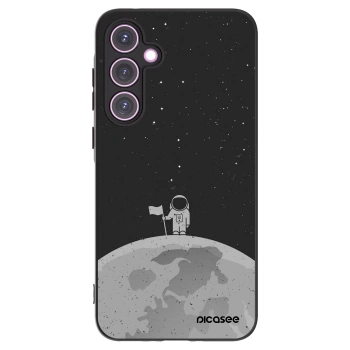 Picasee silikonski črni ovitek za Samsung Galaxy A35 5G A356B - Astronaut