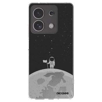 Picasee silikonski prozorni ovitek za Xiaomi Redmi Note 13 4G - Astronaut