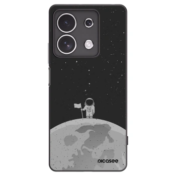 Picasee silikonski črni ovitek za Xiaomi Redmi Note 13 4G - Astronaut