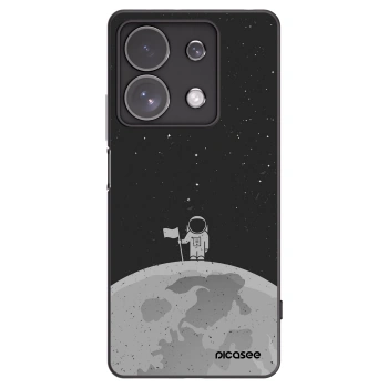 Picasee silikonski črni ovitek za Xiaomi Redmi Note 13 Pro 4G - Astronaut