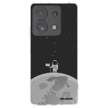 Picasee silikonski prozorni ovitek za Xiaomi Redmi Note 13 Pro 4G - Astronaut