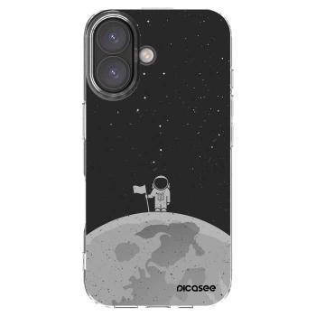 Picasee silikonski prozorni ovitek za Apple iPhone 16 - Astronaut