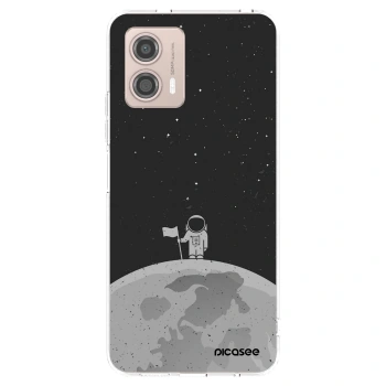 Picasee silikonski prozorni ovitek za Motorola Moto G53 5G - Astronaut
