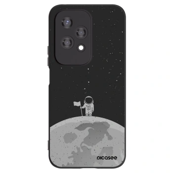 Picasee silikonski črni ovitek za Honor 200 Lite - Astronaut