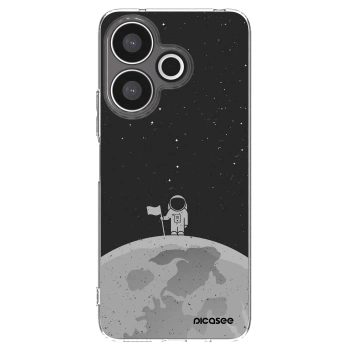 Picasee silikonski prozorni ovitek za Xiaomi Redmi 13 4G - Astronaut